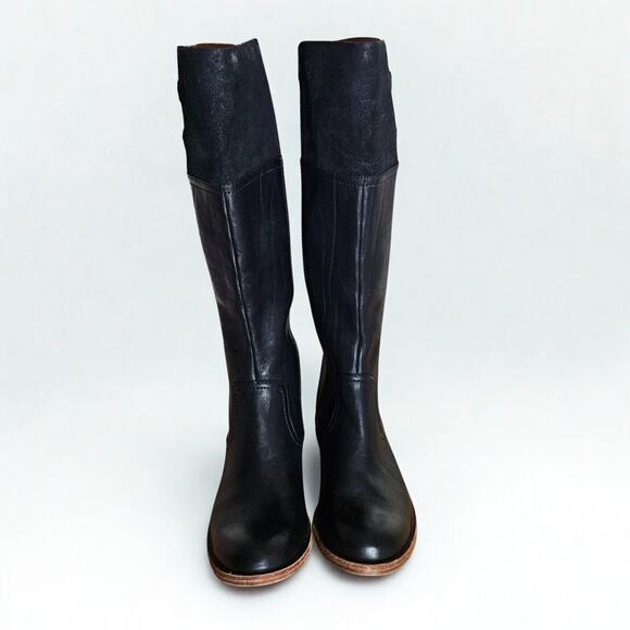 Kork-Ease Black Leather Riding Boots - Picture 4 of 9